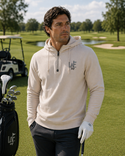 LAF Golf Hooded Quarter-Zip Pullover