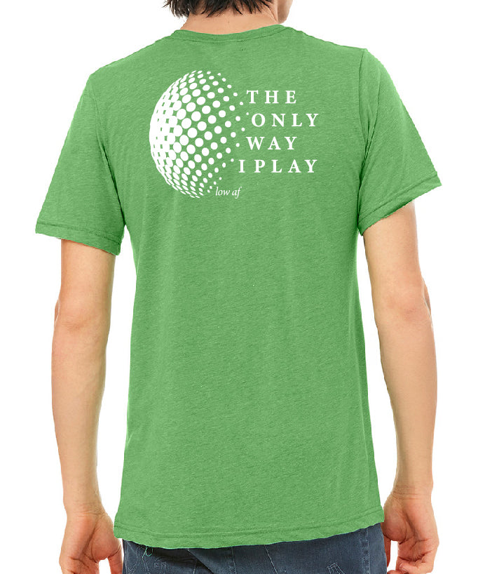 LAF Golf the only way Shirt