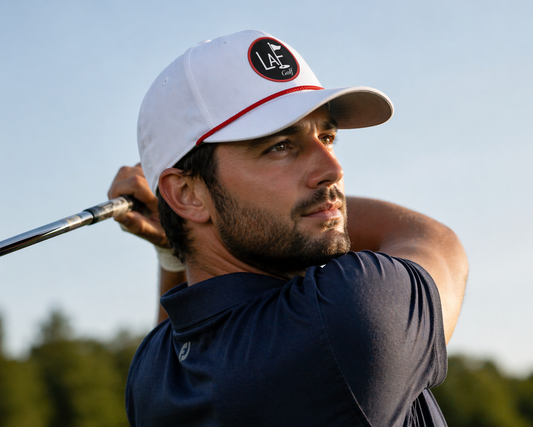 LAF Golf High Crown Unstructured Rope Hat