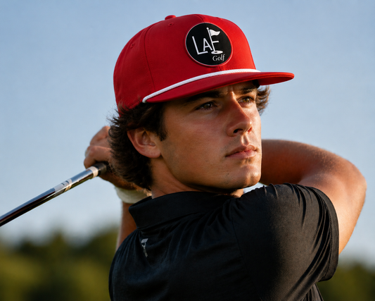 LAF Golf Unstructured Flat Bill Rope Hat