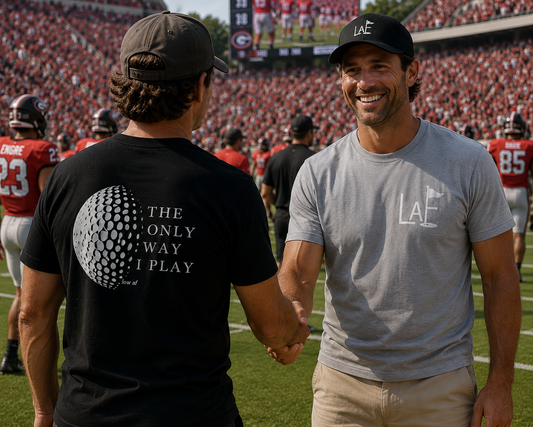 LAF Golf the only way Shirt