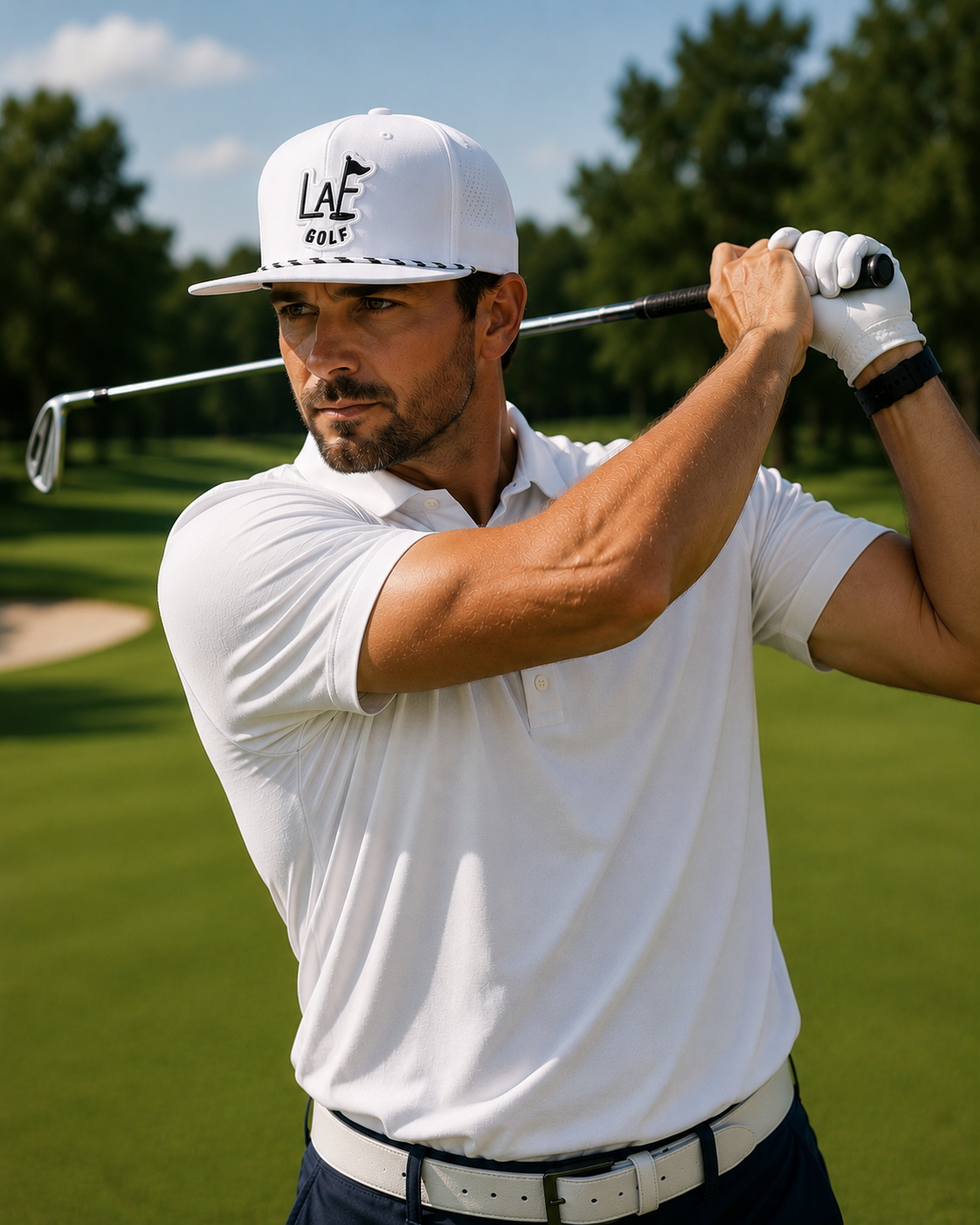 LAF Golf tritech rope Hat