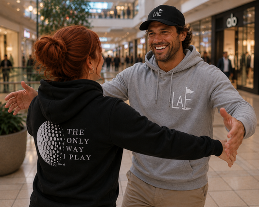LAF Golf the only way Hoodie